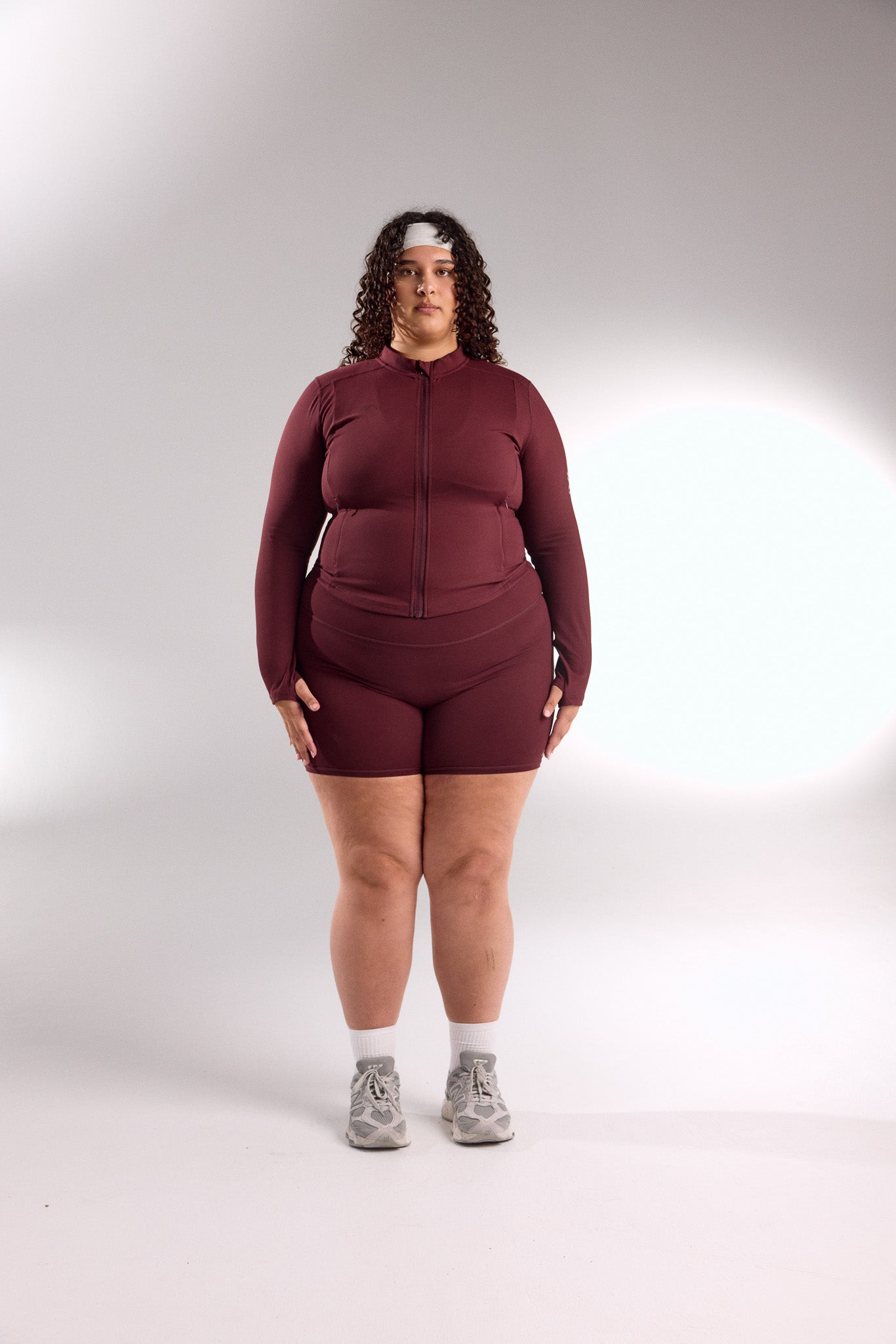 FORM JACKET DEEP CHERRY