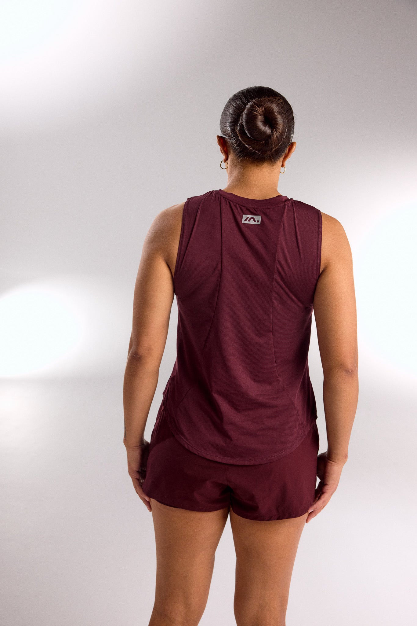 TRAINING TANK WOMENS DEEP CHERRY