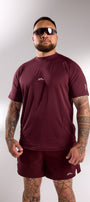 TRAINING TOP MENS DEEP CHERRY