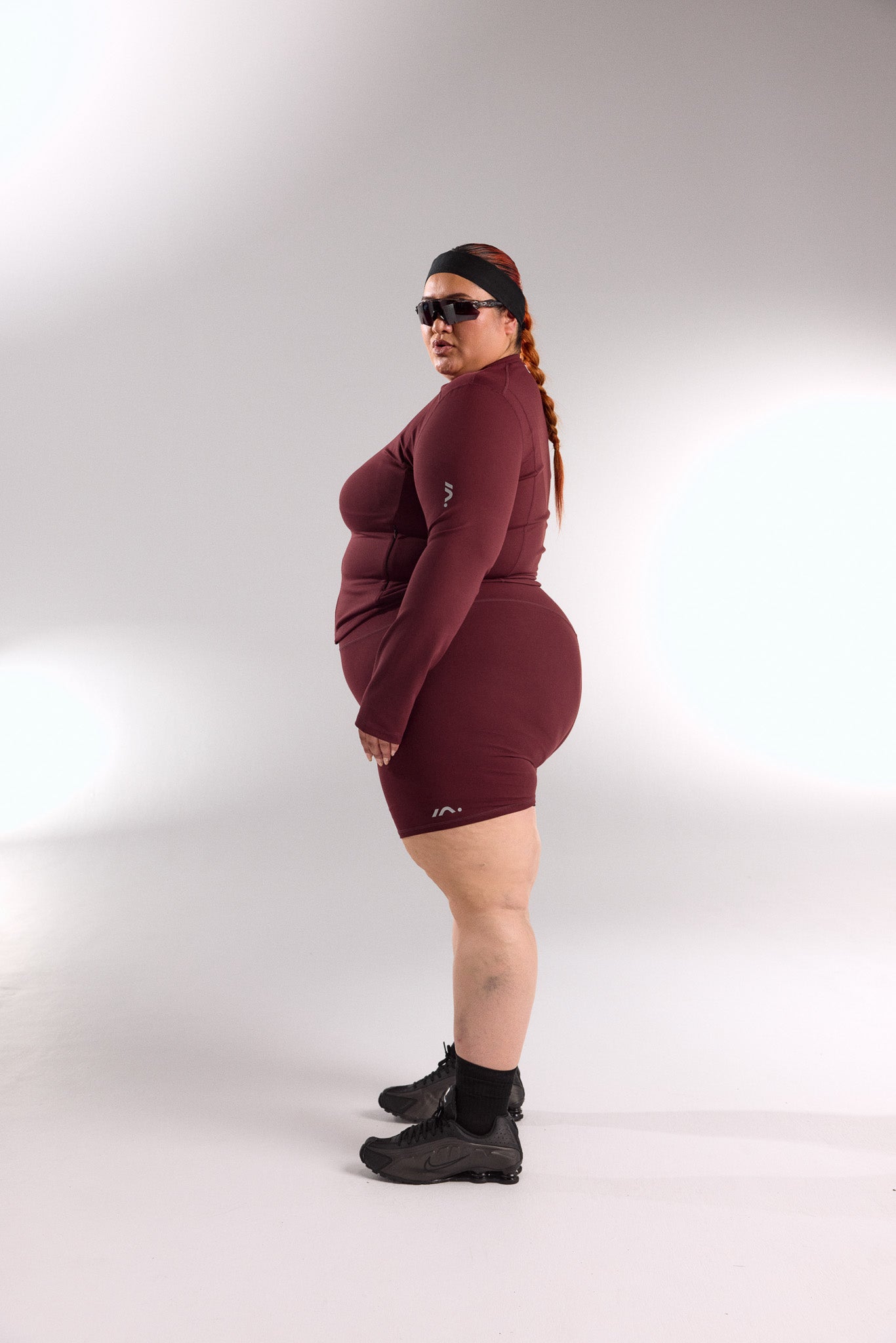 FORM JACKET DEEP CHERRY