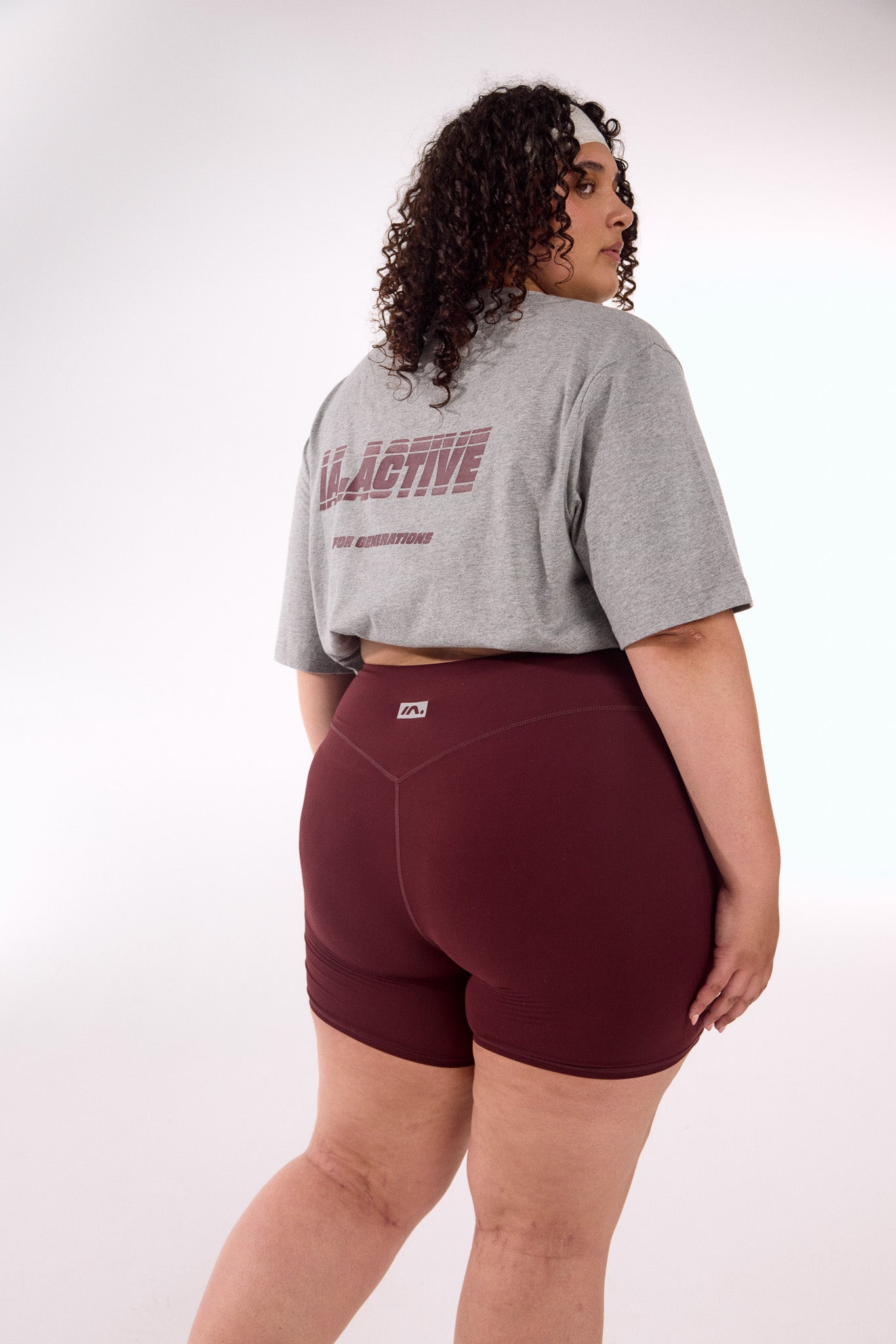 IA.ACTIVE TEE GREY MARLE