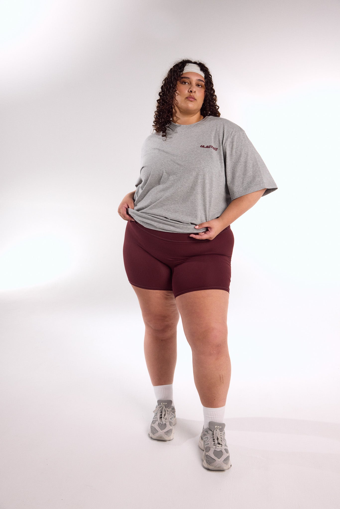 IA.ACTIVE TEE GREY MARLE