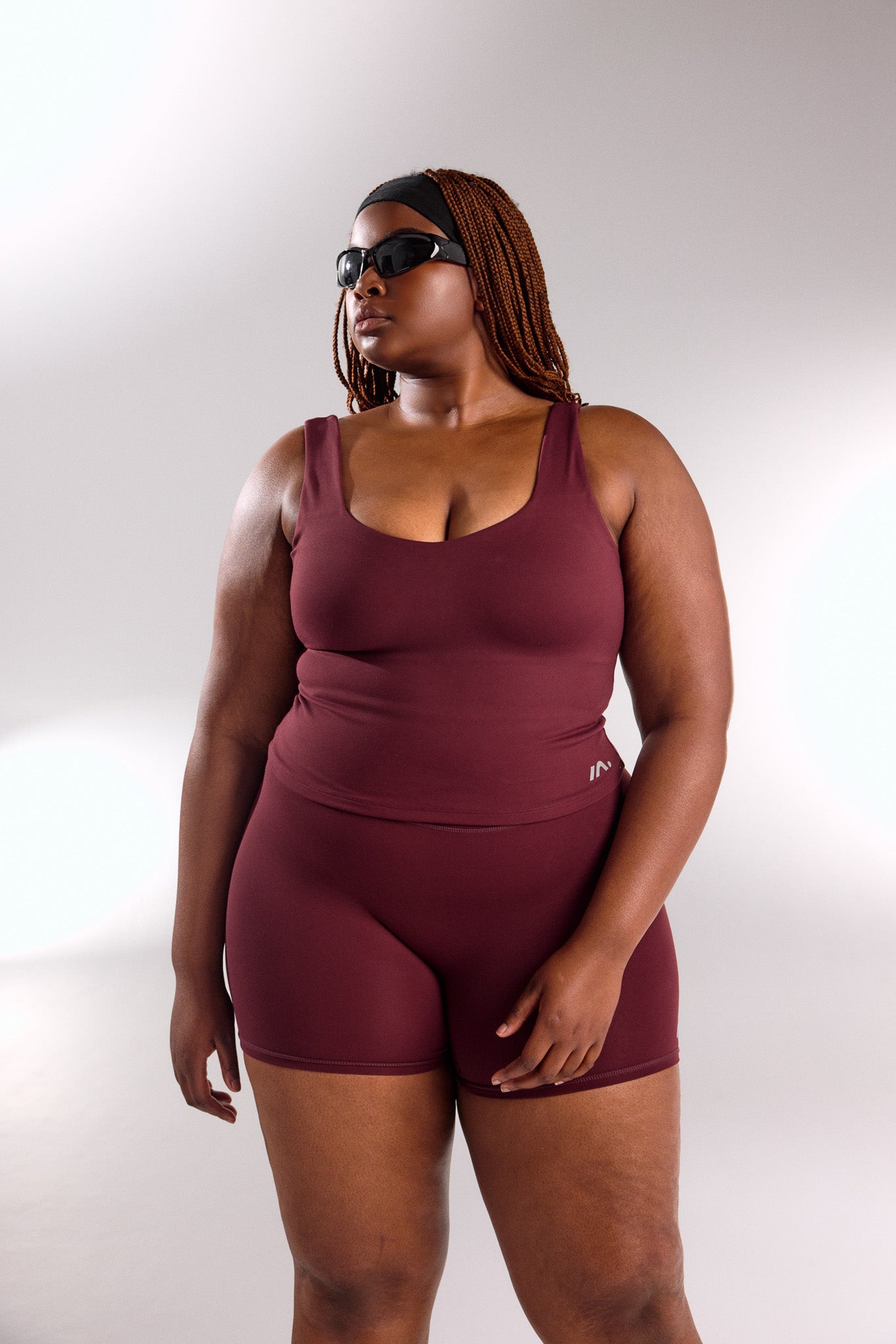 SCULPT TANK DEEP CHERRY