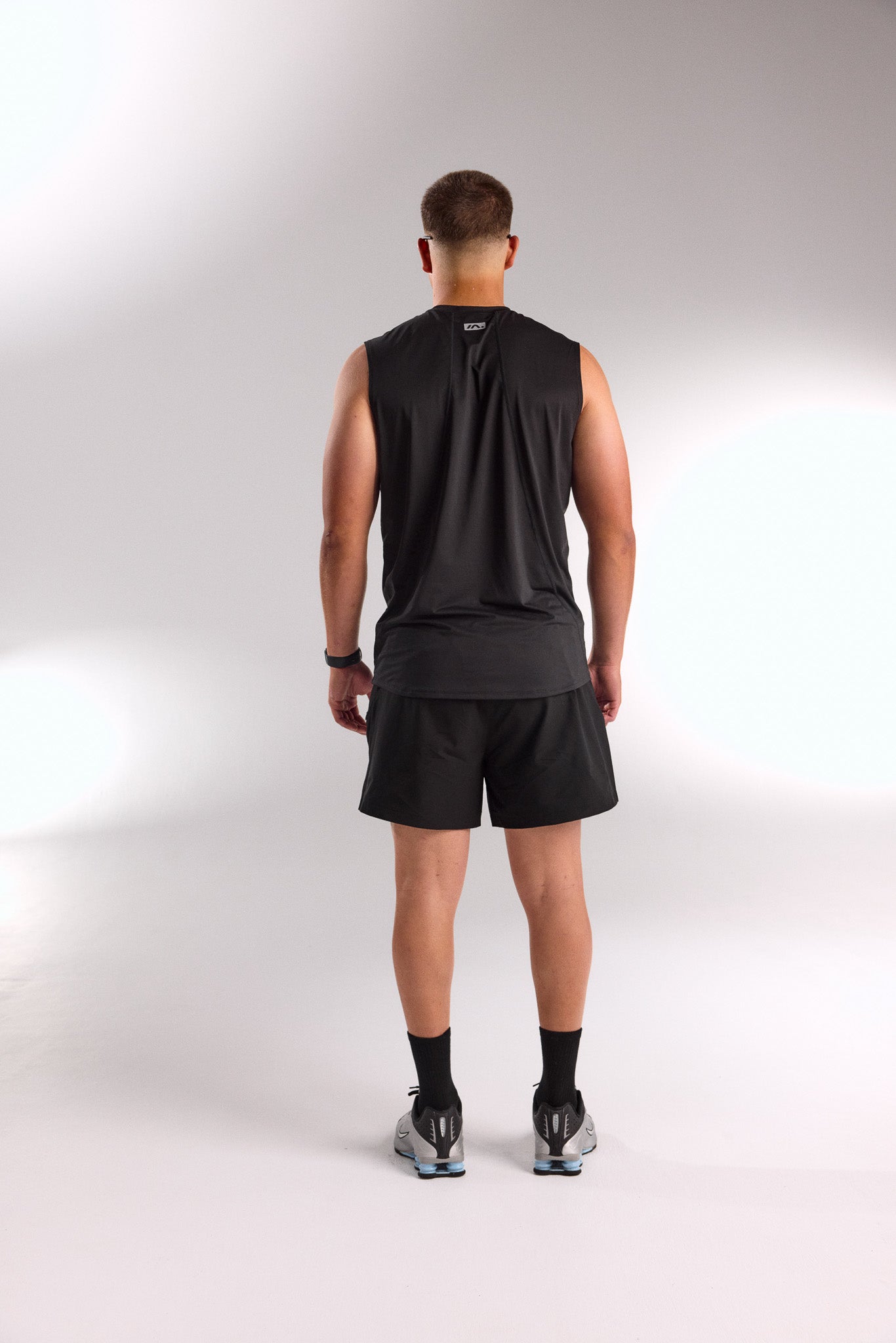 5" TRAINING SHORT MENS BLACK