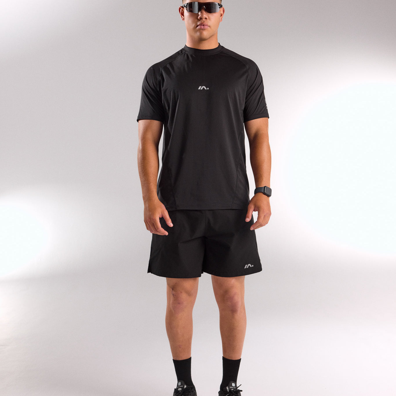 7" TRAINING SHORT MENS BLACK