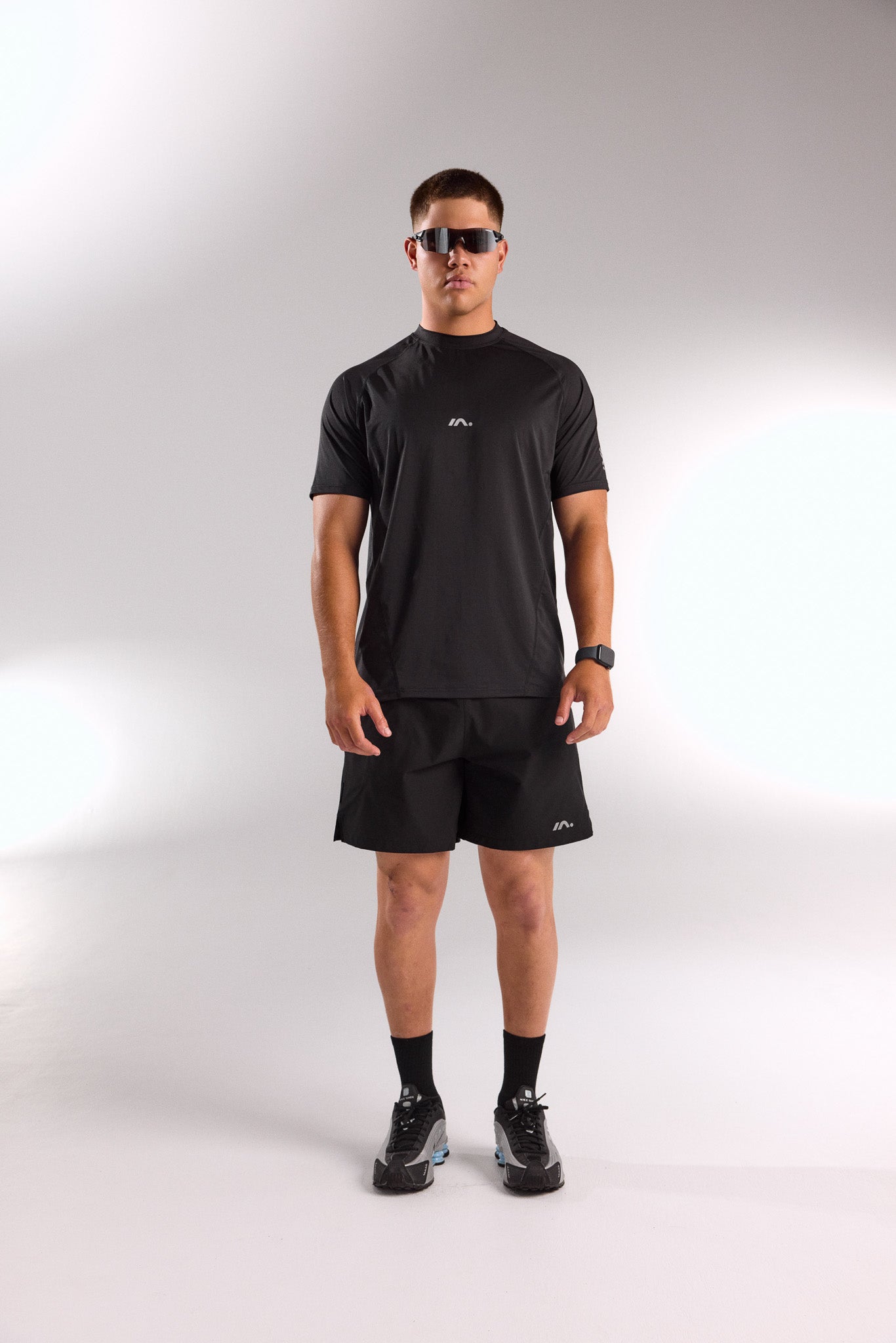 7" TRAINING SHORT MENS BLACK