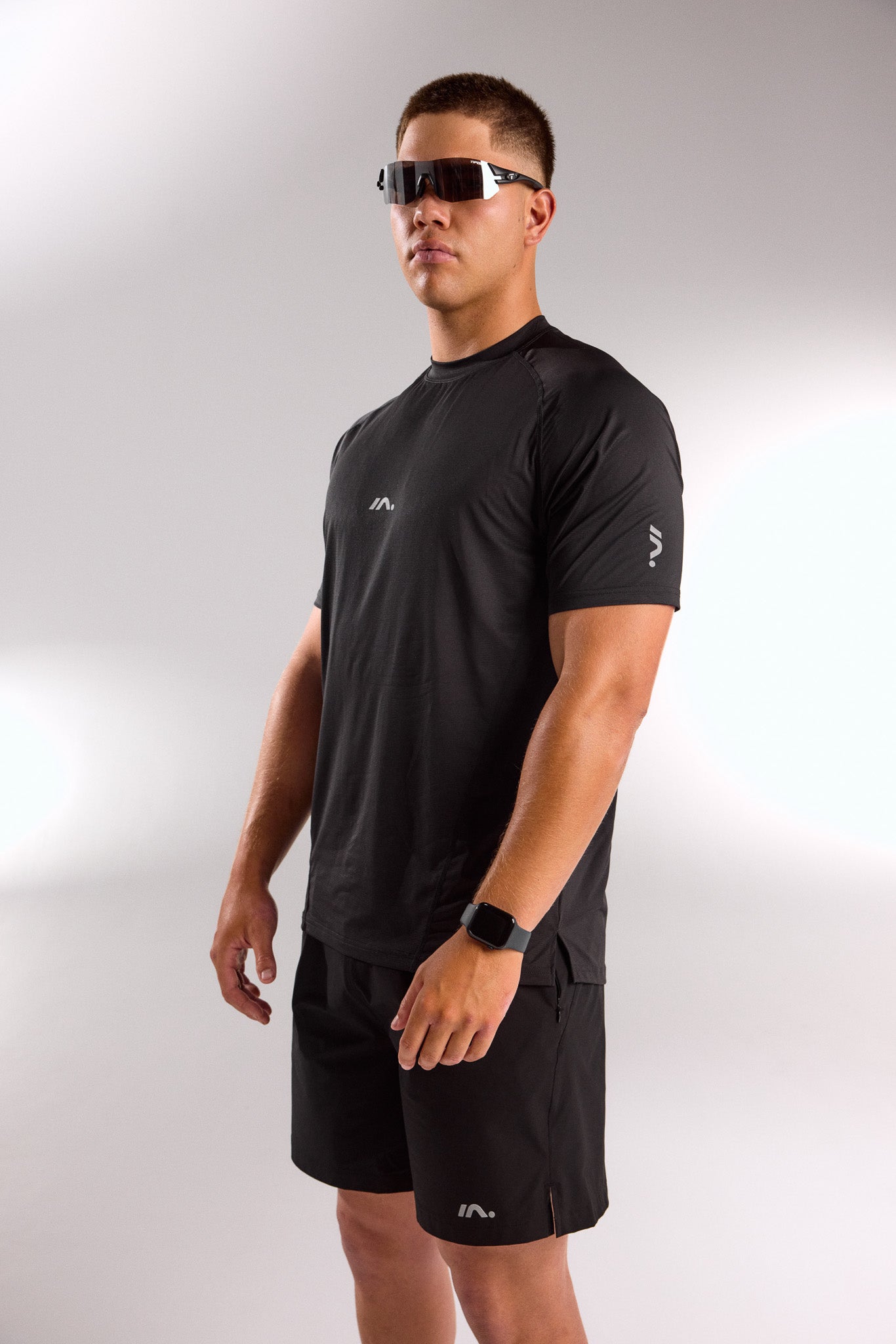 7" TRAINING SHORT MENS BLACK