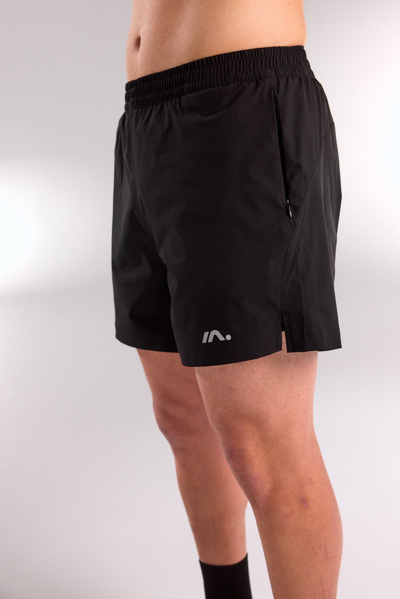 5" TRAINING SHORT MENS BLACK