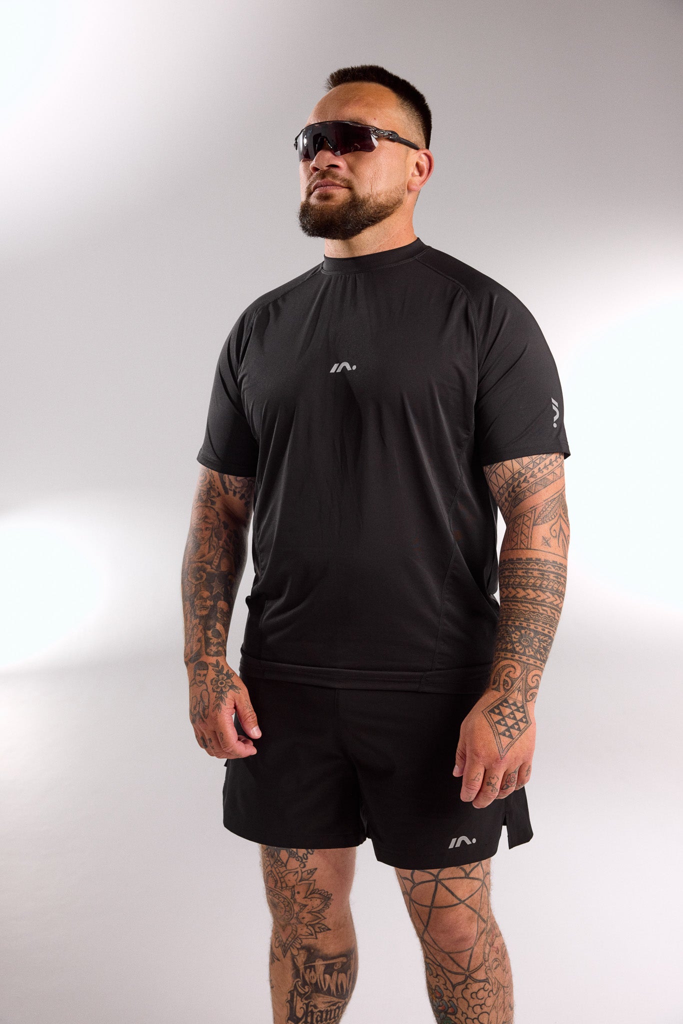 7" TRAINING SHORT MENS BLACK