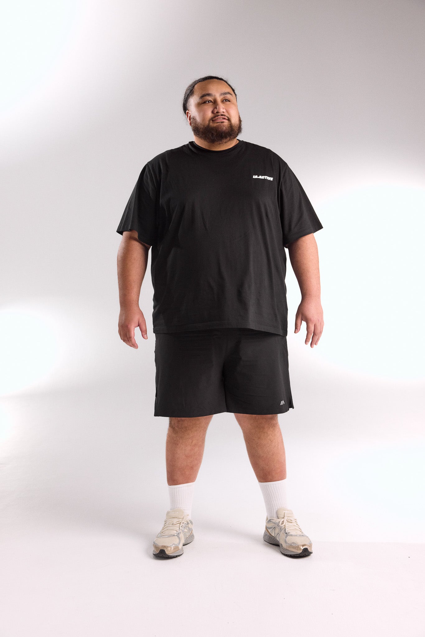 7" TRAINING SHORT MENS BLACK