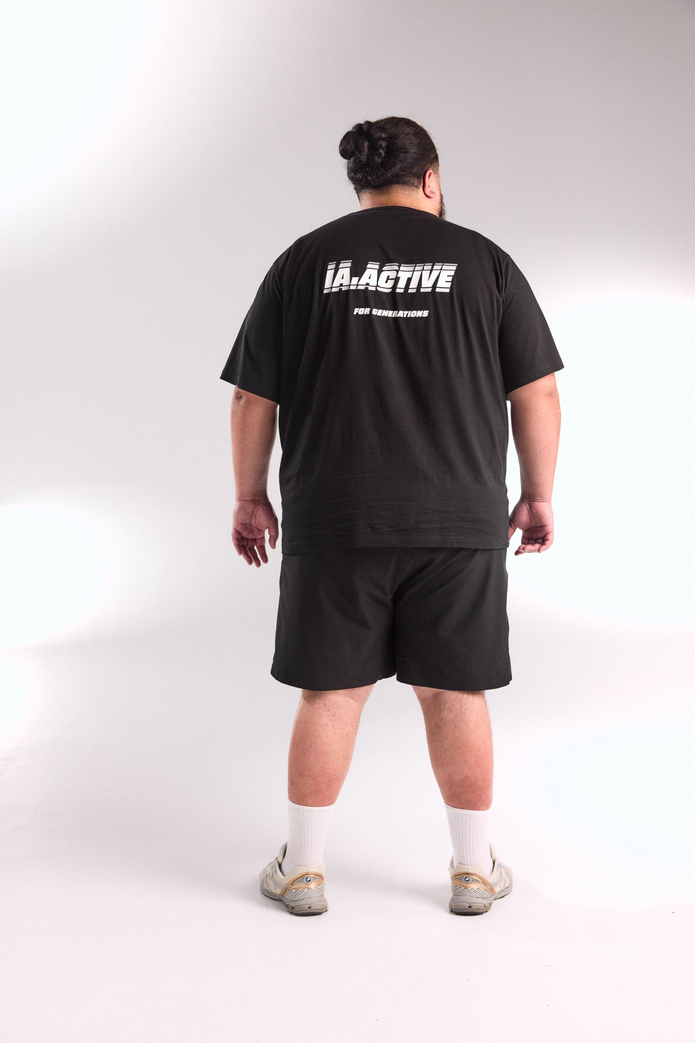 IA.ACTIVE TEE BLACK