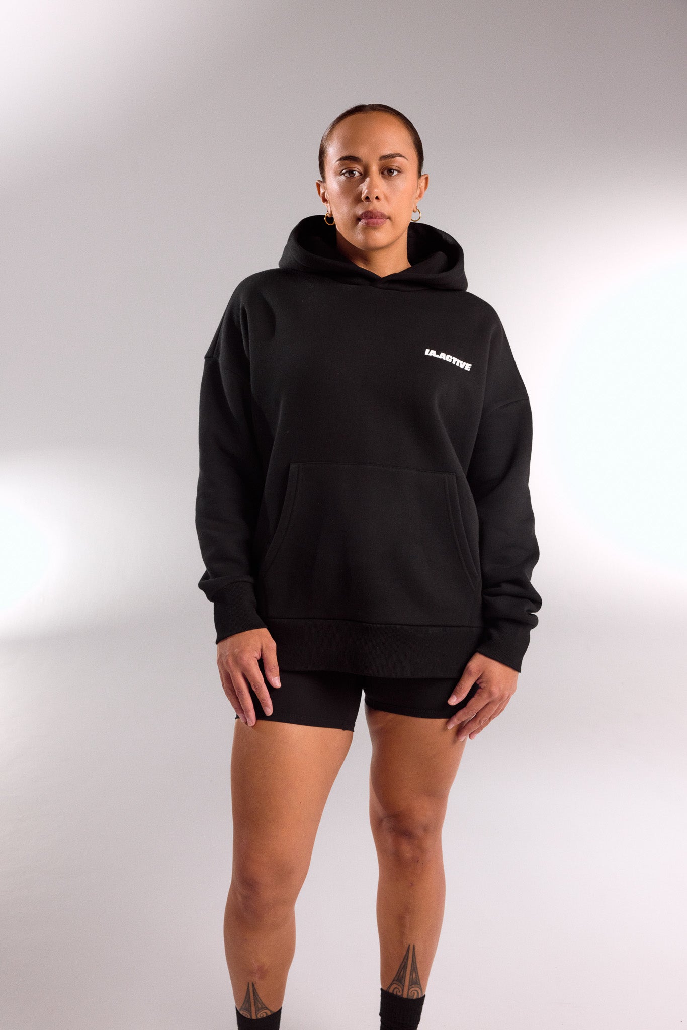 IA.ACTIVE HOODIE BLACK