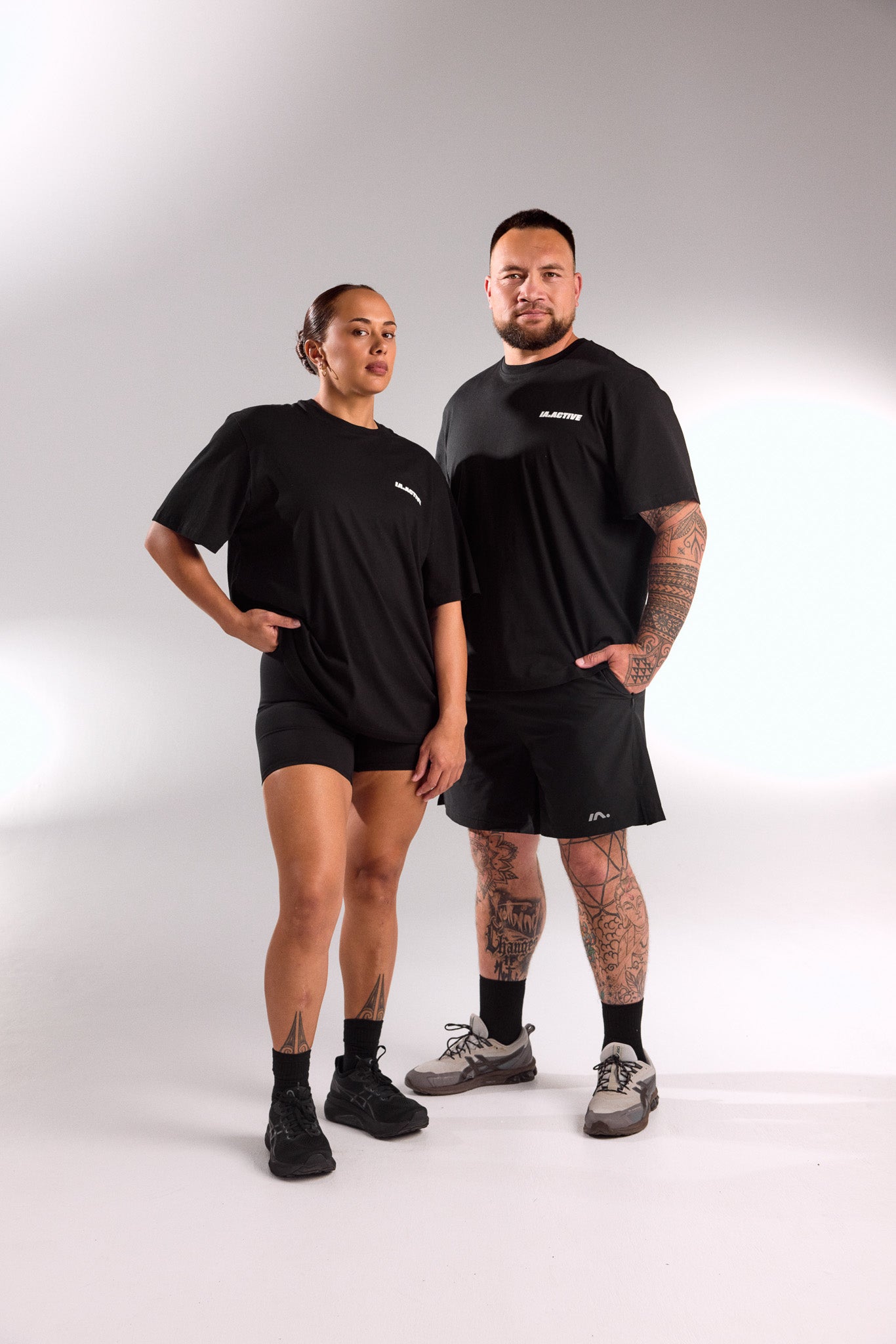 IA.ACTIVE TEE BLACK