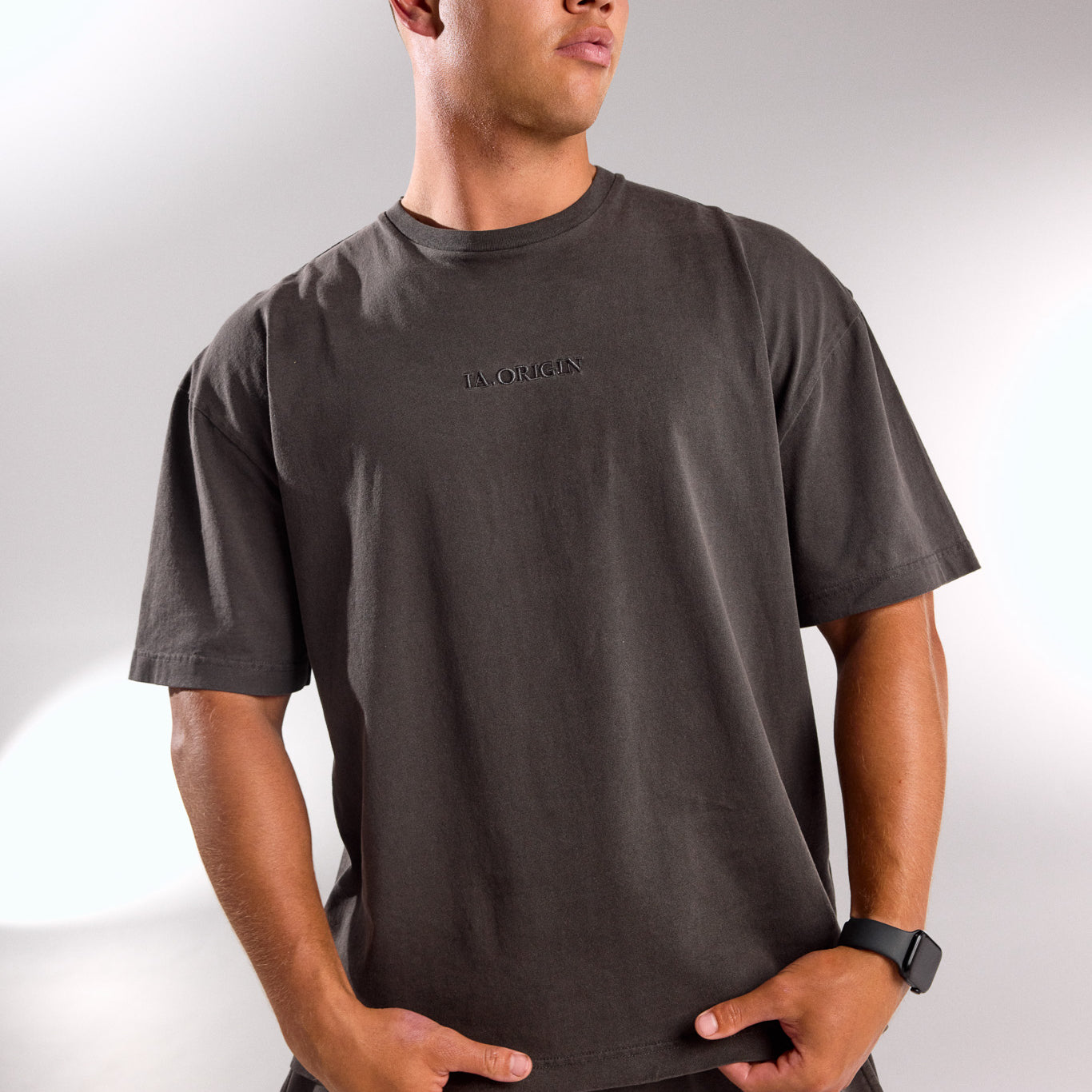 ESSENTIAL OVERSIZED HEAVY WEIGHT TEE STORM