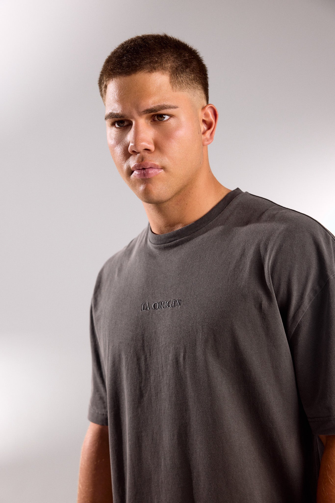 ESSENTIAL OVERSIZED HEAVY WEIGHT TEE STORM