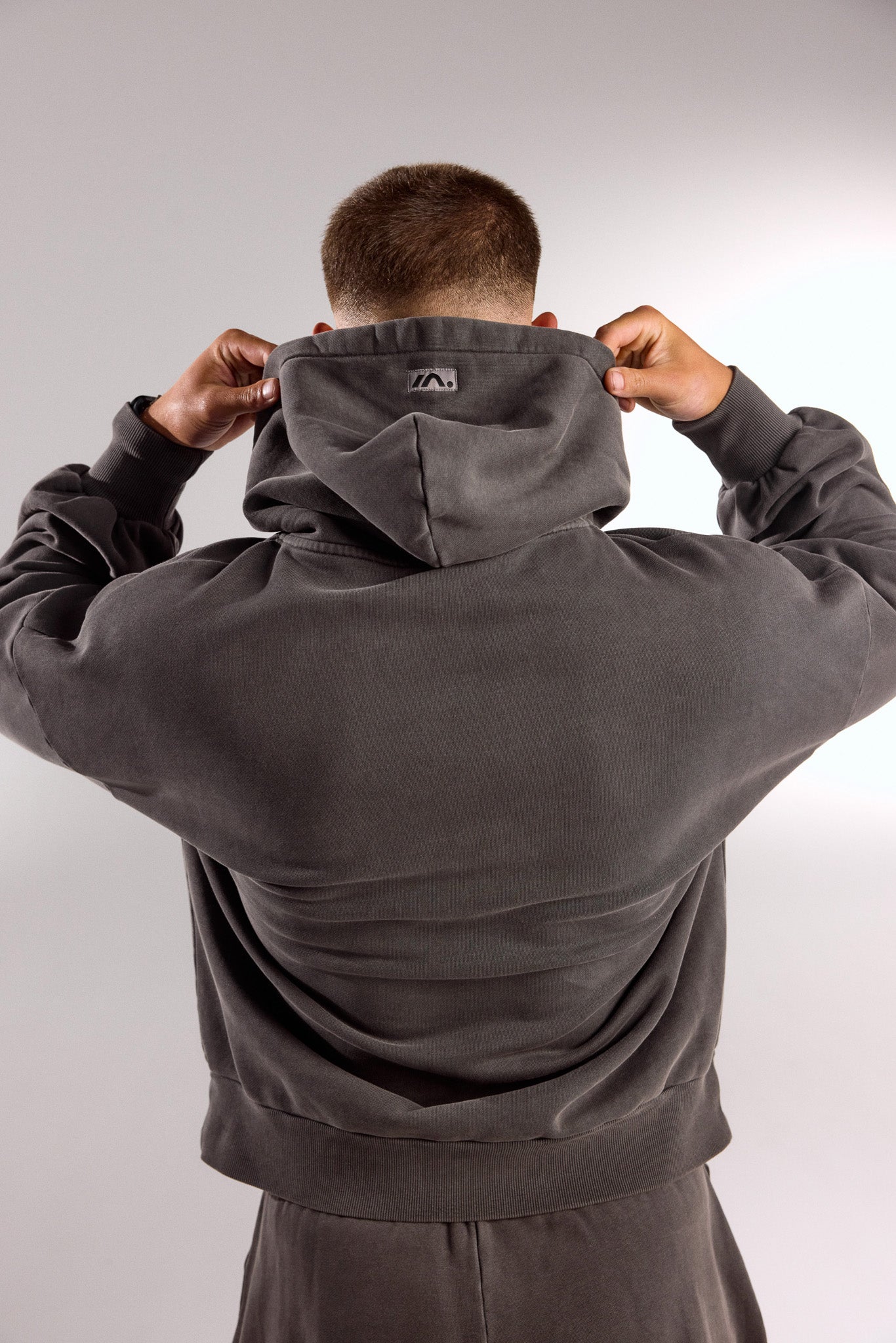 ESSENTIAL OVERSIZED HOODIE STORM