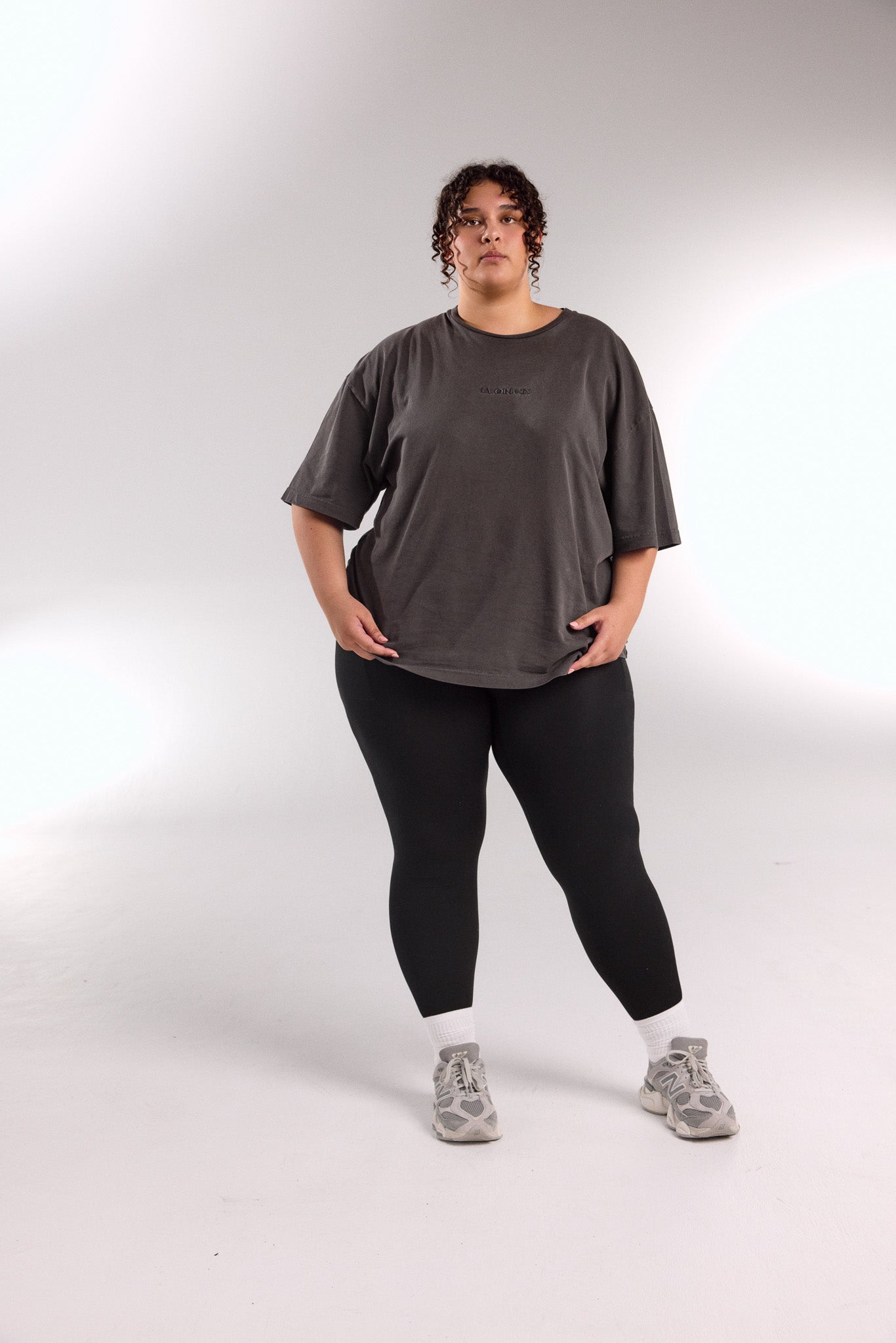 ESSENTIAL OVERSIZED HEAVY WEIGHT TEE STORM