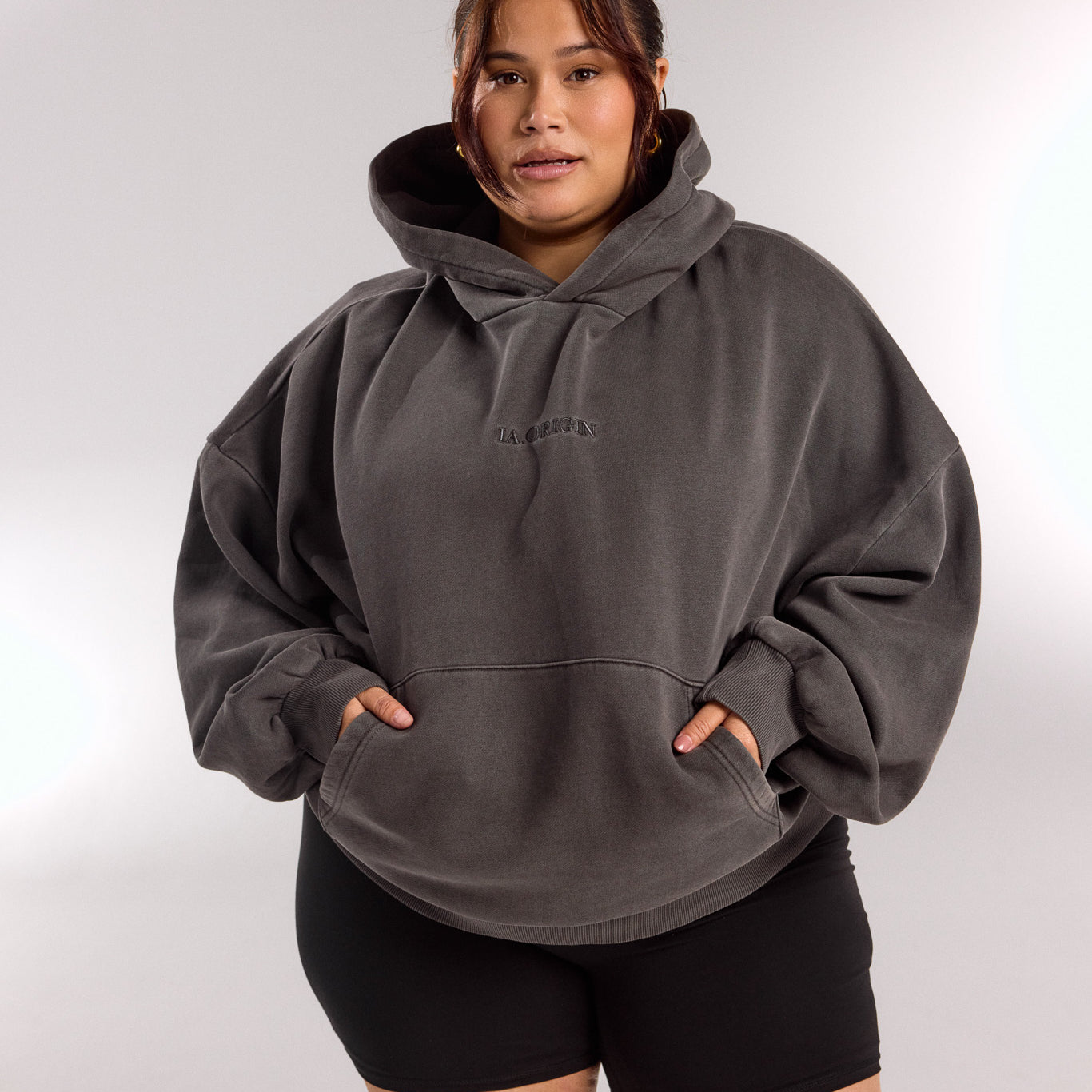 ESSENTIAL OVERSIZED HOODIE STORM