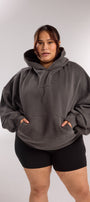 ESSENTIAL OVERSIZED HOODIE STORM