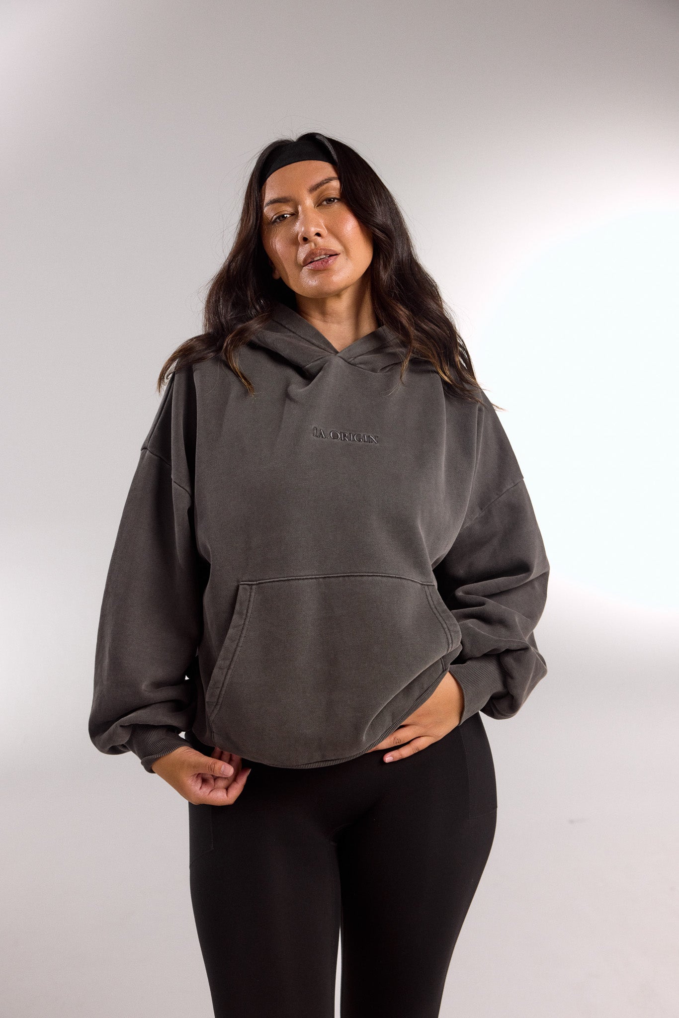ESSENTIAL OVERSIZED HOODIE STORM