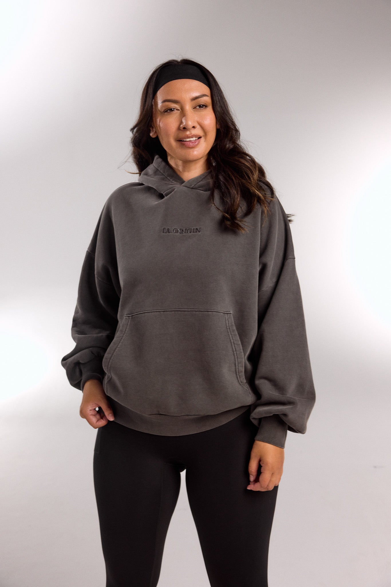 ESSENTIAL OVERSIZED HOODIE STORM