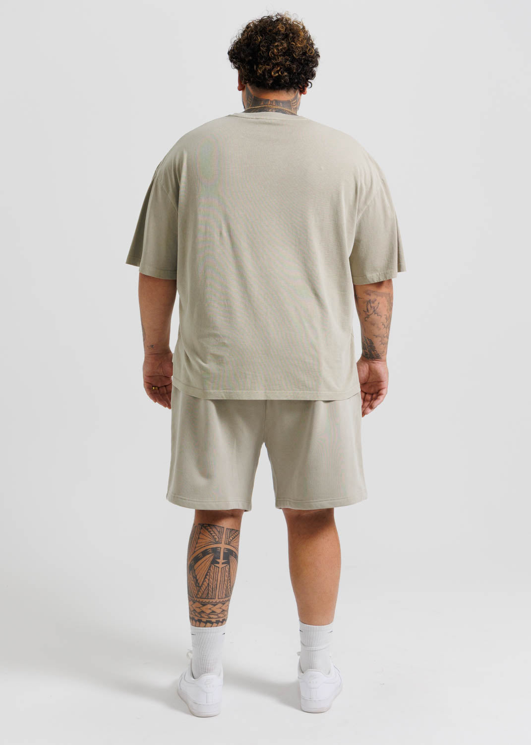 ESSENTIAL HEAVY WEIGHT TEE SAND