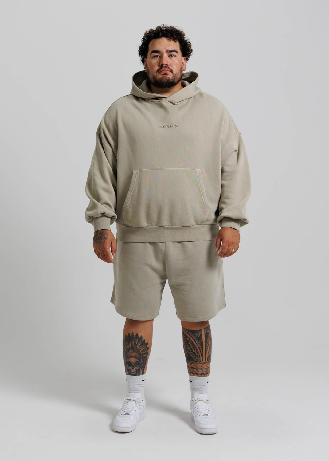 ESSENTIAL OVERSIZED HOODIE SAND