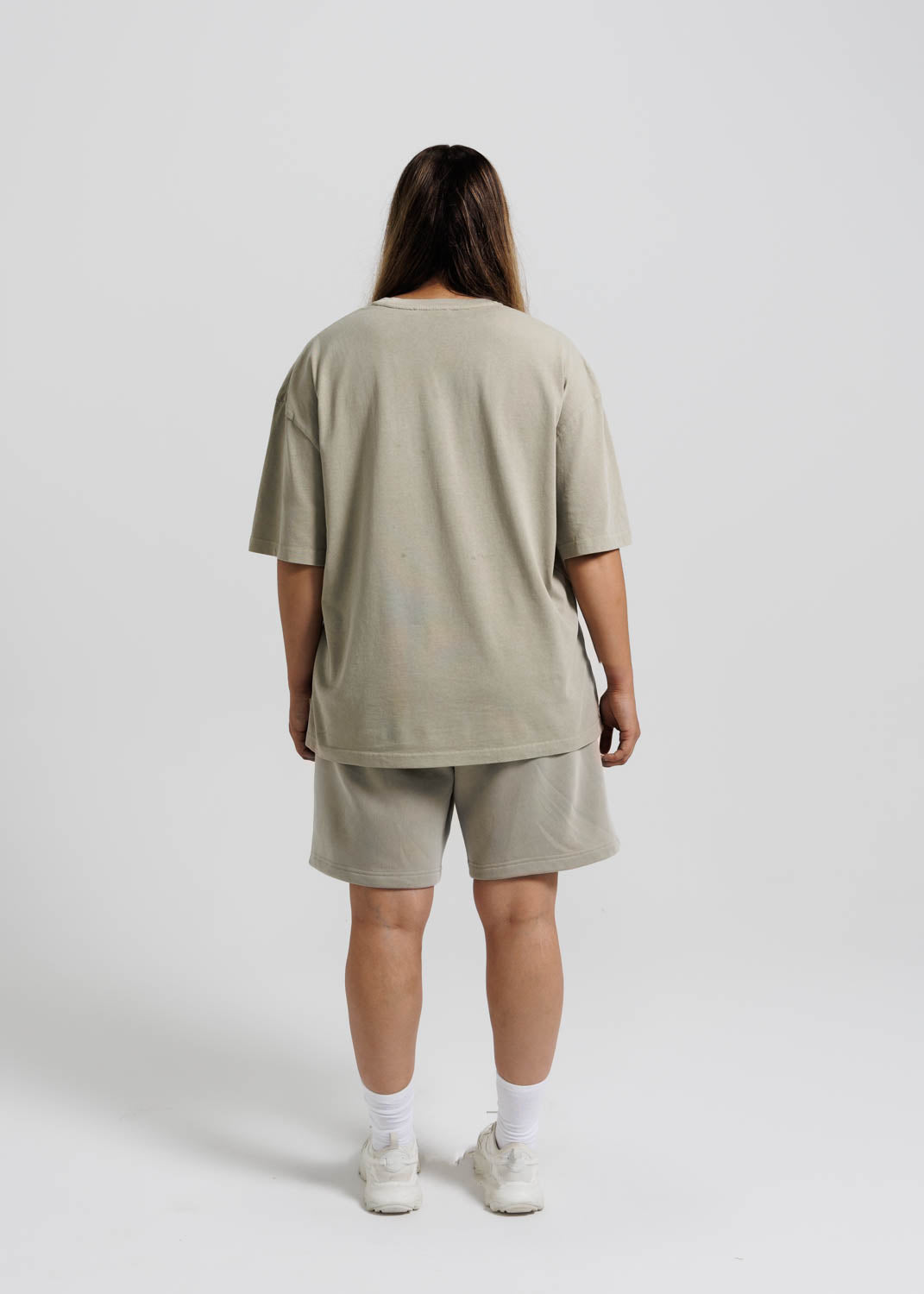ESSENTIAL HEAVY WEIGHT TEE SAND