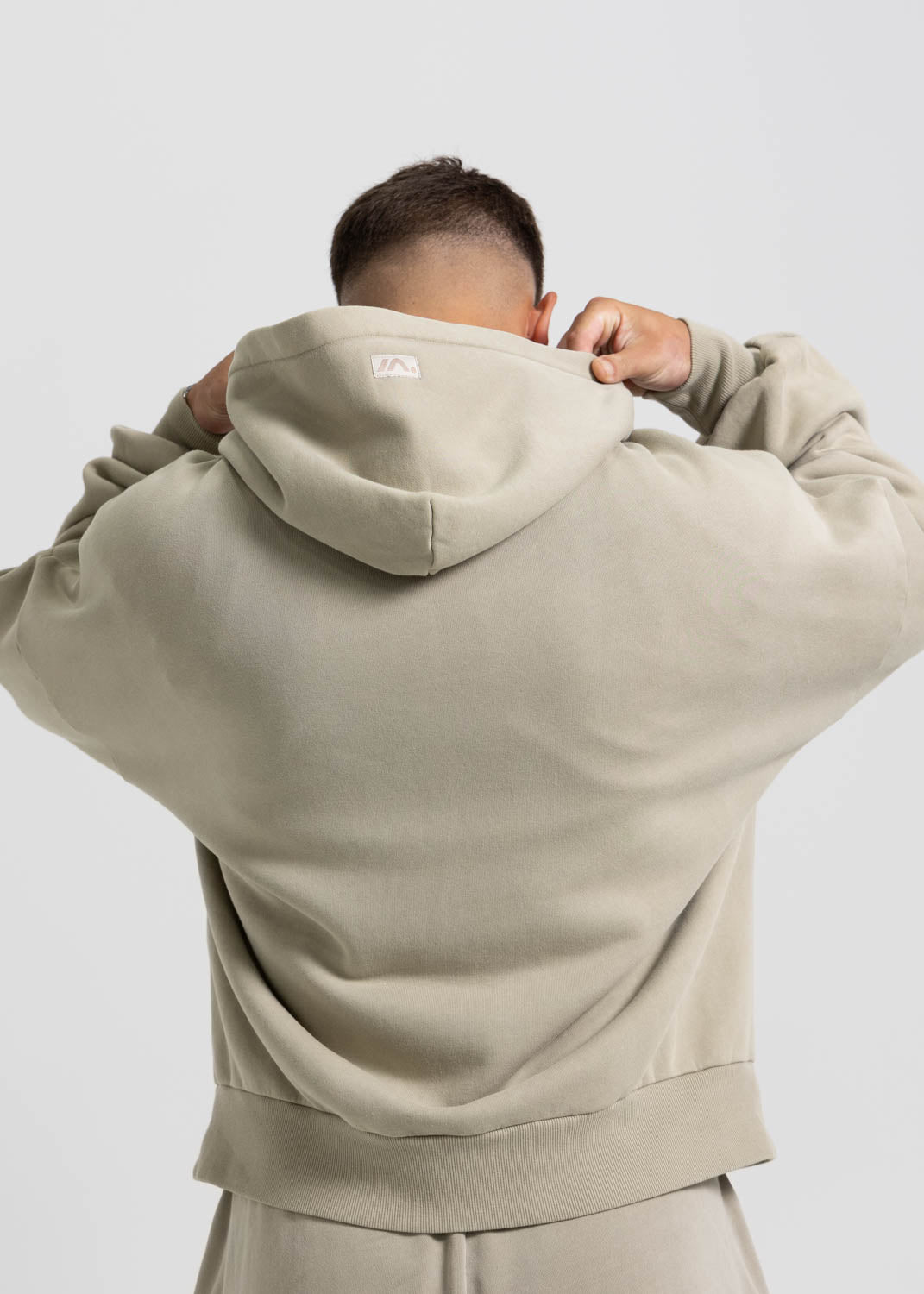ESSENTIAL OVERSIZED HOODIE SAND