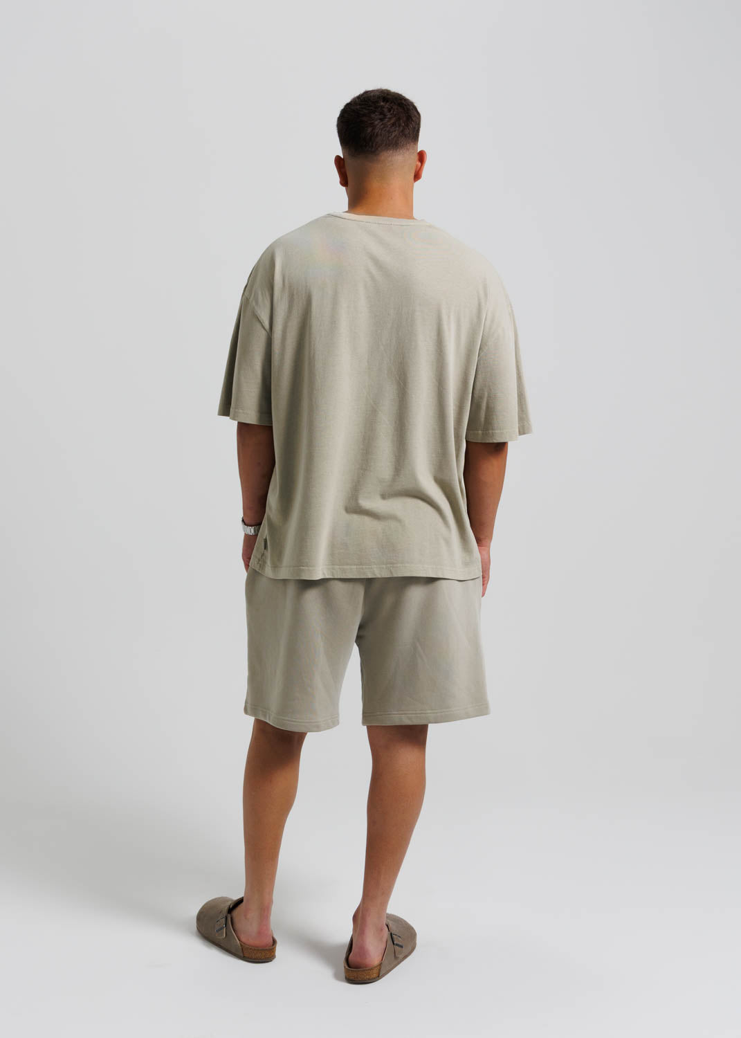 ESSENTIAL HEAVY WEIGHT TEE SAND
