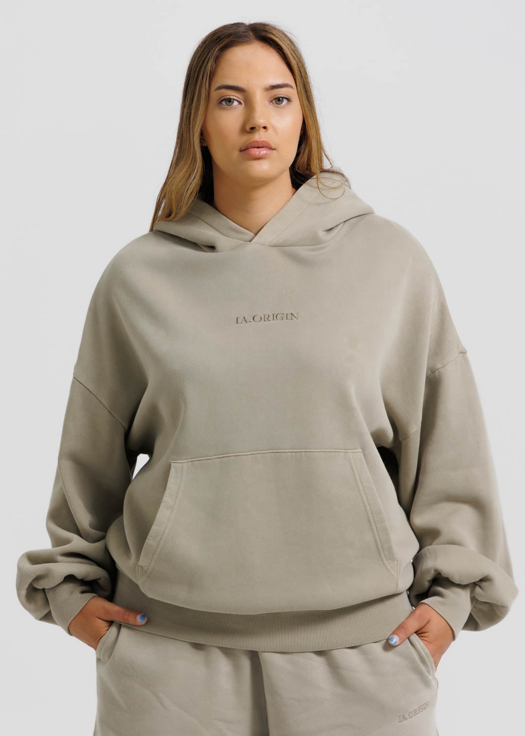ESSENTIAL OVERSIZED HOODIE SAND