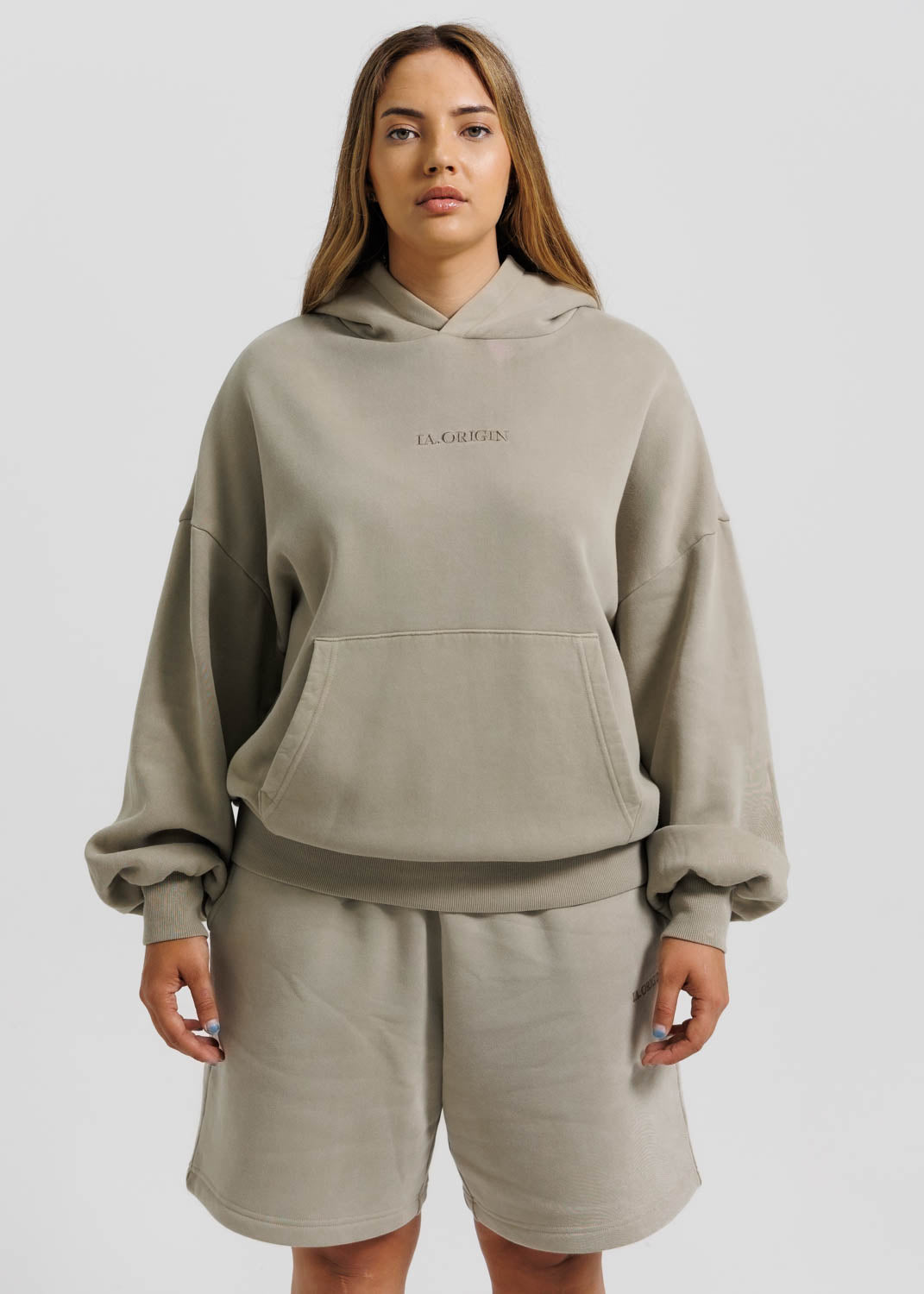 ESSENTIAL OVERSIZED HOODIE SAND